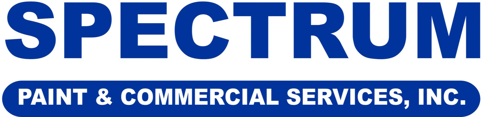 Spectrum Paint and Commercial Services logo.